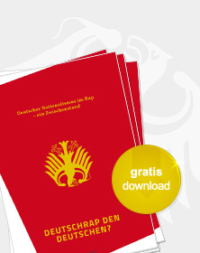 Titel der Broschüre Deutschrap den Deutschen – als PDF laden